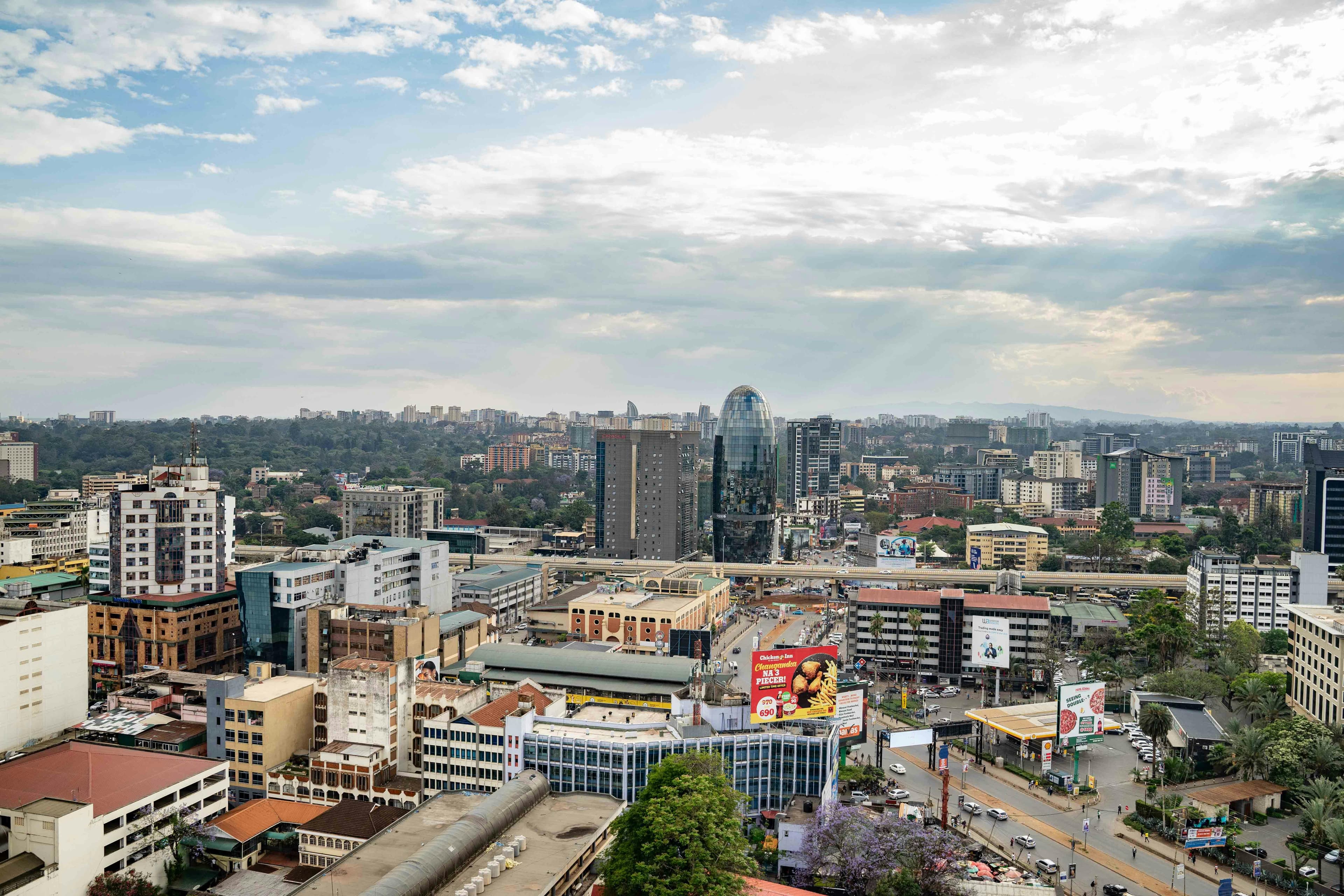 Arrival in Nairobi