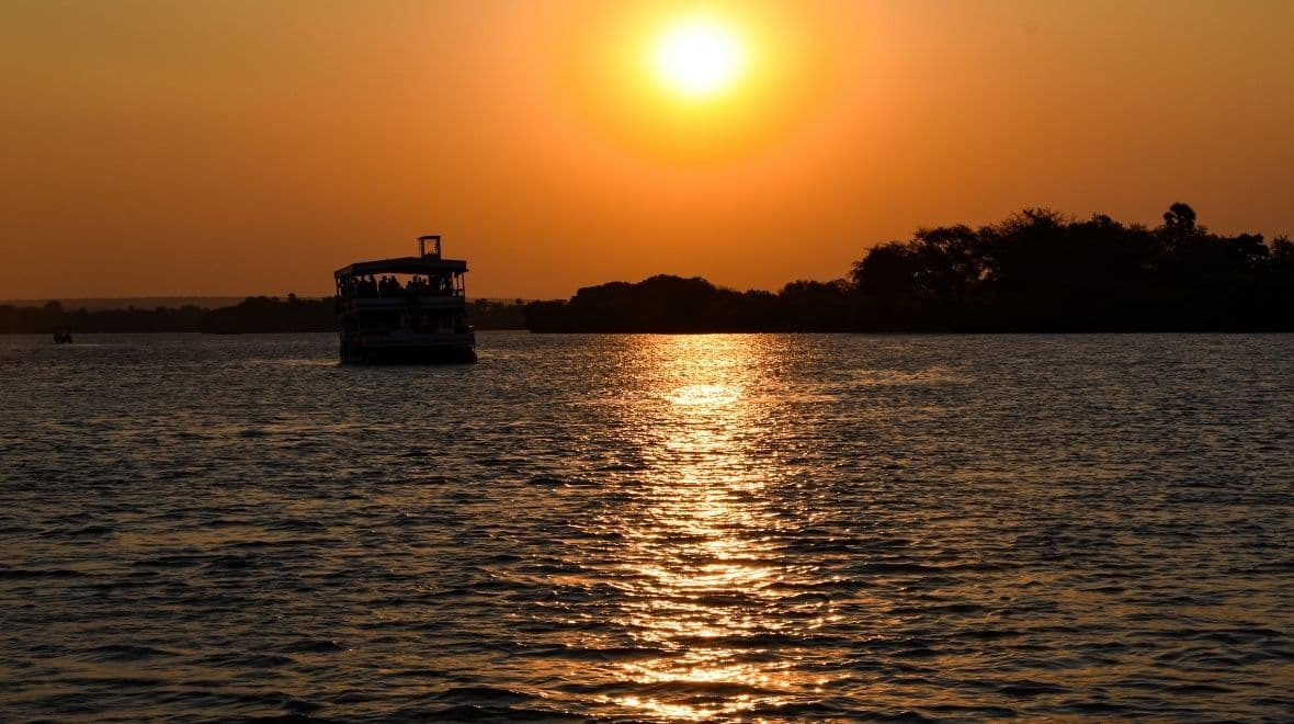 Arrival in Livingstone & Zambezi Sunset Cruise